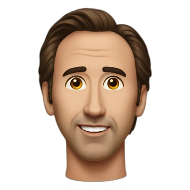 nicolas cage sticker