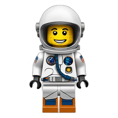 lego astronot sticker