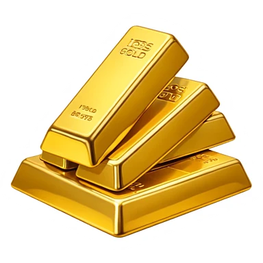 Tons of gold bars sticker