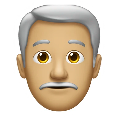 hombre confundido fumando sticker