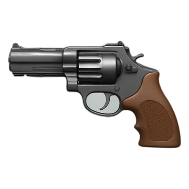 Realistic toygun sticker