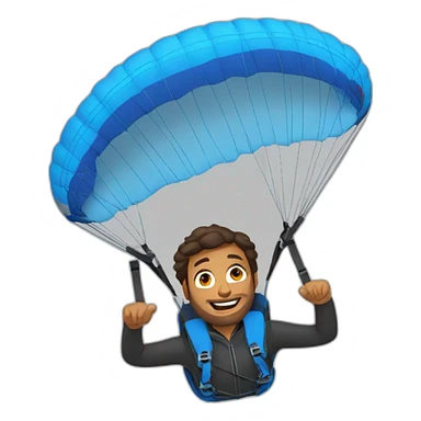 Paragliding Carlos sticker