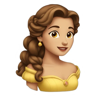 Belle sticker