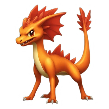 Dracaufeu pokemon sticker
