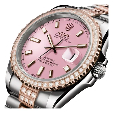 rolex pink sticker