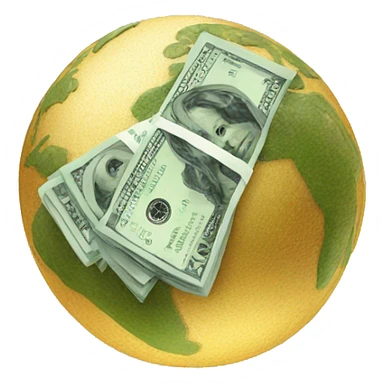 money planet sticker