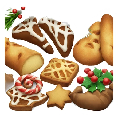 Christmas food  sticker
