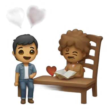 love application sticker