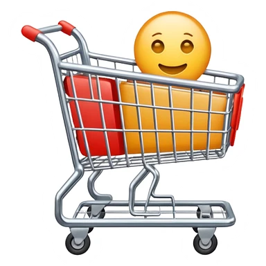 shopping cart sticker