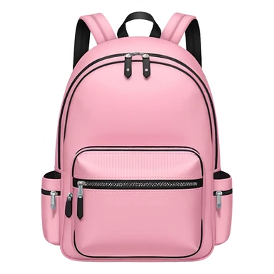 Pastel pink backpack  sticker