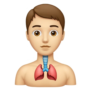 Thyroid gland sticker