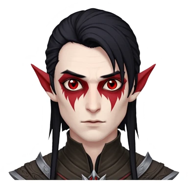 ESO male dark elf sticker