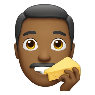 Homme qui mange  sticker