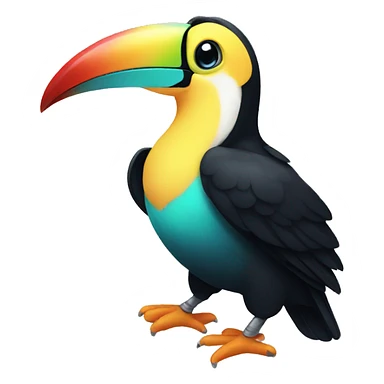 toucan baby sticker