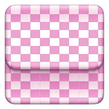 gingham pink tonel  sticker