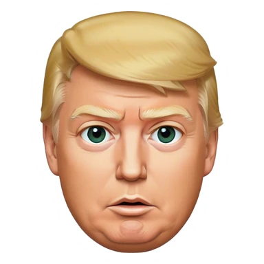 Poop as Donald trump sticker