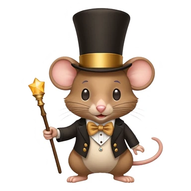magician mouse sticker