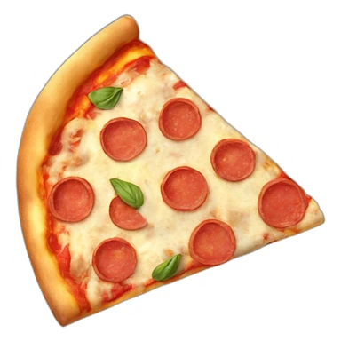 Une part de pizza au chat sticker