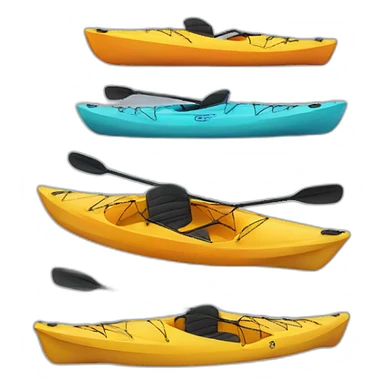 Kayak sticker