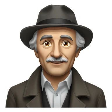 Photorealistic Alexander Kuprin russian writer sticker