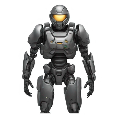 Cyborgs warfare sticker