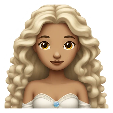 Princess asleep sticker