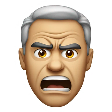 angry person sticker