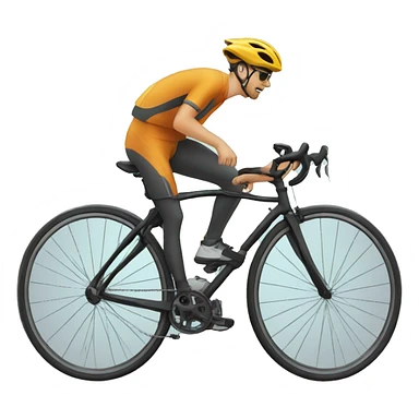 Chany en velo sticker