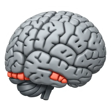 crazy brain sticker
