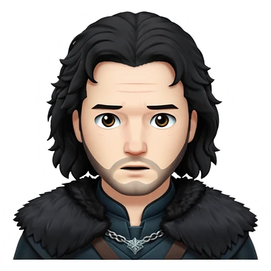 jon snow sticker