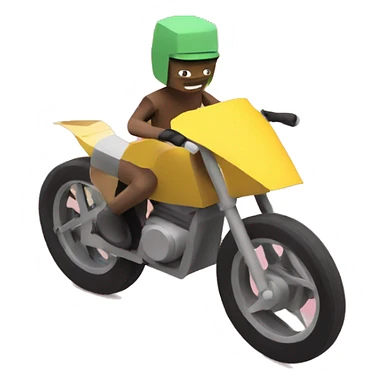 Papercraft racing sticker