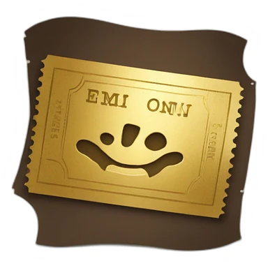 golden ticket sticker