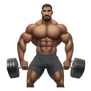 Ham at the gym  sticker