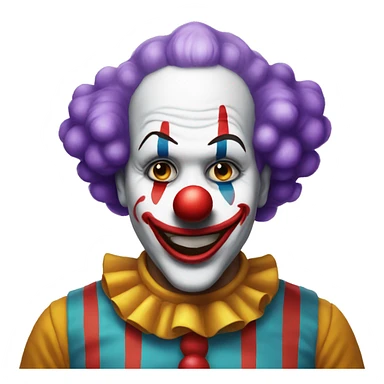 clown OK sticker