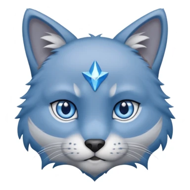 bluestar warrior cat sticker