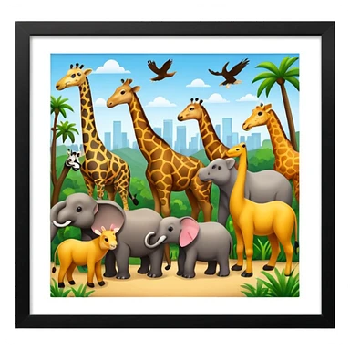 zoo sticker