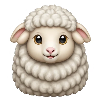 baby sheep sticker