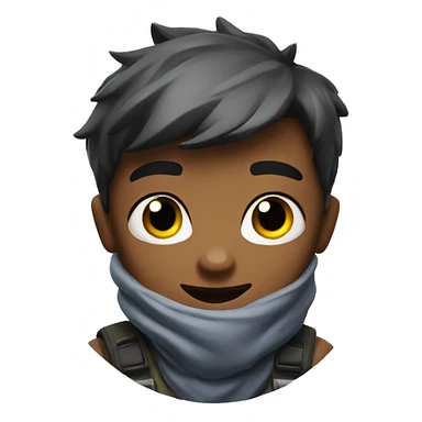 Boy playing Fortnite  sticker