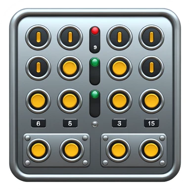 Generate realistic hydraulic control system for aircraft sticker