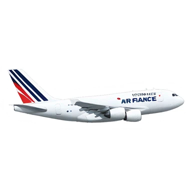 Air France plane sticker