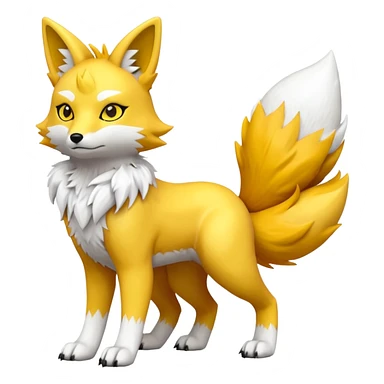 Renamon (full body) sticker