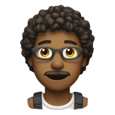 dan being cool sticker