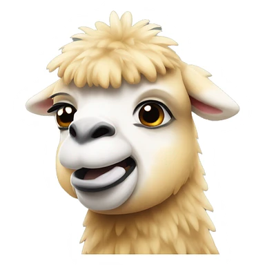 Cria de gallina con un pao sticker