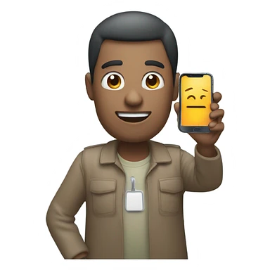 Me updating my phone  sticker