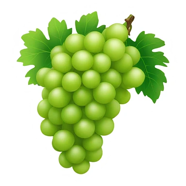 Green grapes sticker