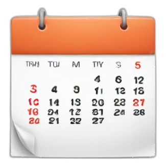 calendar waiting sticker