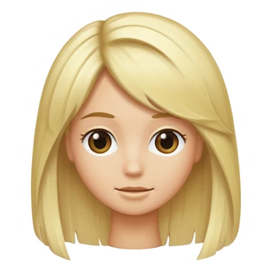 hair flyaways sticker