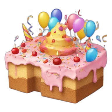 Party birthday  sticker
