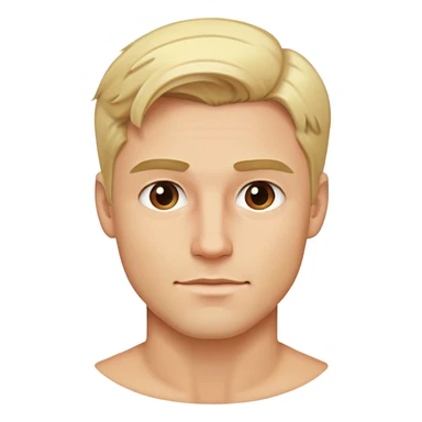 handsome hot bratz blonde man, sticker