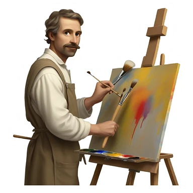 Austrian Painter sticker